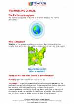 Science - Fourth Grade - Study Guide: Weather and climate
