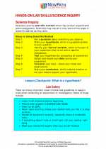 Science - Fourth Grade - Study Guide: Hands-on Lab Skills/Science Inquiry - 4th grade
