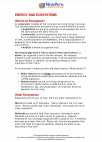 Science - Fifth Grade - Study Guide: Energy and ecosystems