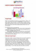 Science - Sixth Grade - Study Guide: Earth's energy resources