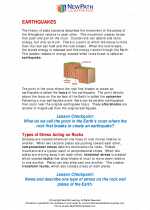 Science - Seventh Grade - Study Guide: Earthquakes