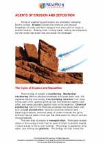 Science - Seventh Grade - Study Guide: Agents of Erosion and Deposition