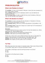 problem solution 3rd grade ela worksheets and study guides