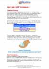 Science - Eighth Grade - Study Guide: Heat and heat technology