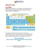 Science - Seventh Grade - Study Guide: Elements and the periodic table