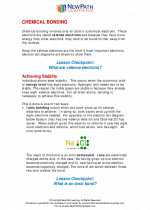 Science - Eighth Grade - Study Guide: Chemical bonding