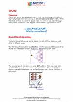 Science - Eighth Grade - Study Guide: Sound