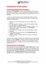 Science - Seventh Grade - Study Guide: Technology in our world
