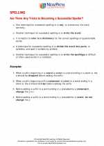 English Language Arts - Seventh Grade - Study Guide: Spelling 