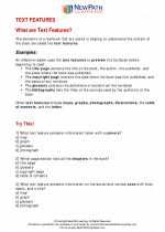 English Language Arts - Eighth Grade - Study Guide: Text Features