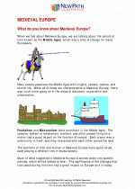 Learn about Medieval Times with Free Printables  History worksheets,  Medieval times, World history classroom