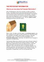 Social Studies - Seventh Grade - Study Guide: The Protestant Reformation