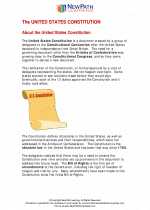 Social Studies - Seventh Grade - Study Guide: The United States Constitution