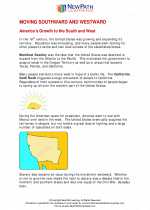 Social Studies - Seventh Grade - Study Guide: Moving Southward and Westward