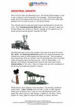 Social Studies - Eighth Grade - Study Guide: Industrial Growth