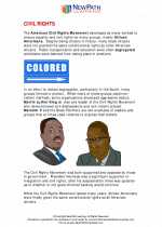 Social Studies - Eighth Grade - Study Guide: Civil Rights