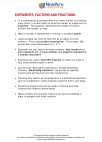 Mathematics - Seventh Grade - Study Guide: Exponents, Factors and Fractions