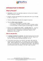 Mathematics - Seventh Grade - Study Guide: Introduction to Percent