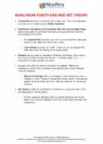 Mathematics - Seventh Grade - Study Guide: Nonlinear Functions and Set Theory