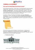 Forming a Government. Social Studies Worksheets and Study Guides Fifth