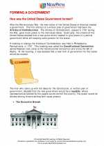 Social Studies - Fifth Grade - Study Guide: Forming a Government