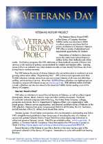 Social Studies - Third Grade - Study Guide: Veterans History Project