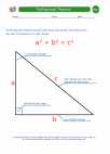Mathematics - Seventh Grade - Study Guide: Pythagorean Theorem Definitions