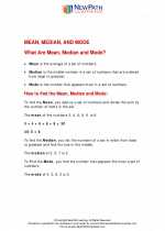 Mathematics - Fourth Grade - Study Guide: Data Analysis