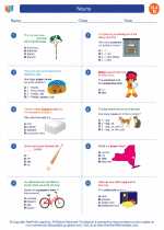 English Language Arts - Fourth Grade - Worksheet: Nouns