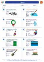 English Language Arts - Fourth Grade - Worksheet: Nouns