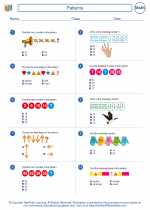 patterns mathematics worksheets and study guides fourth grade