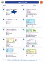 English Language Arts - Fourth Grade - Worksheet: Parts of a Book