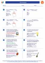 English Language Arts - Fifth Grade - Worksheet: Summarize