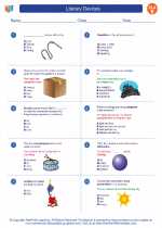 Literary Devices. English Language Arts Worksheets and Study Guides