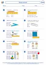 measurement mathematics worksheets and study guides second grade