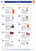 English Language Arts - Second Grade - Worksheet: Main Idea