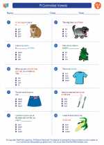English Language Arts - Second Grade - Worksheet: R Controlled Vowels
