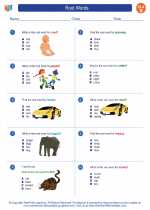 English Language Arts - Second Grade - Worksheet: Root Words