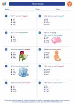 Root Words. 2nd Grade ELA Worksheets and Answer Key.