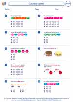 Mathematics - Second Grade - Worksheet: Counting to 999