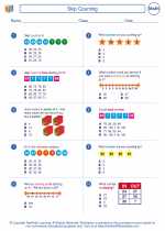 Mathematics - Second Grade - Worksheet: Skip Counting