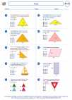 Mathematics - Sixth Grade - Worksheet: Area