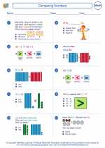 comparing numbers 2nd grade math worksheets and answer keys study guides and vocabulary sets