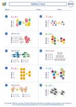 addition facts 1st grade math worksheets and answer key study guides and vocabulary sets