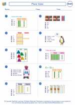 Mathematics - First Grade - Worksheet: Place Value