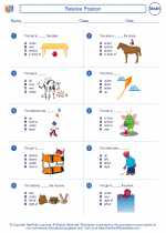 Relative Position 1st Grade Math Worksheets And Study Guides