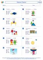 Relative Position 1st Grade Math Worksheets And Study Guides