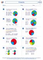 Mathematics - Third Grade - Worksheet: Probability