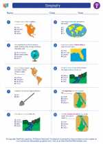 Social Studies - Fifth Grade - Worksheet: Geography