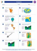 Social Studies - Fifth Grade - Worksheet: Geography